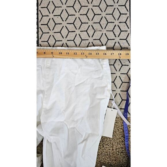 SOFT SURROUNDINGS THE ULTIMATE PULL ON SKINNY JEANS IN WHITE, SZ MEDIUM - Picture 12 of 14